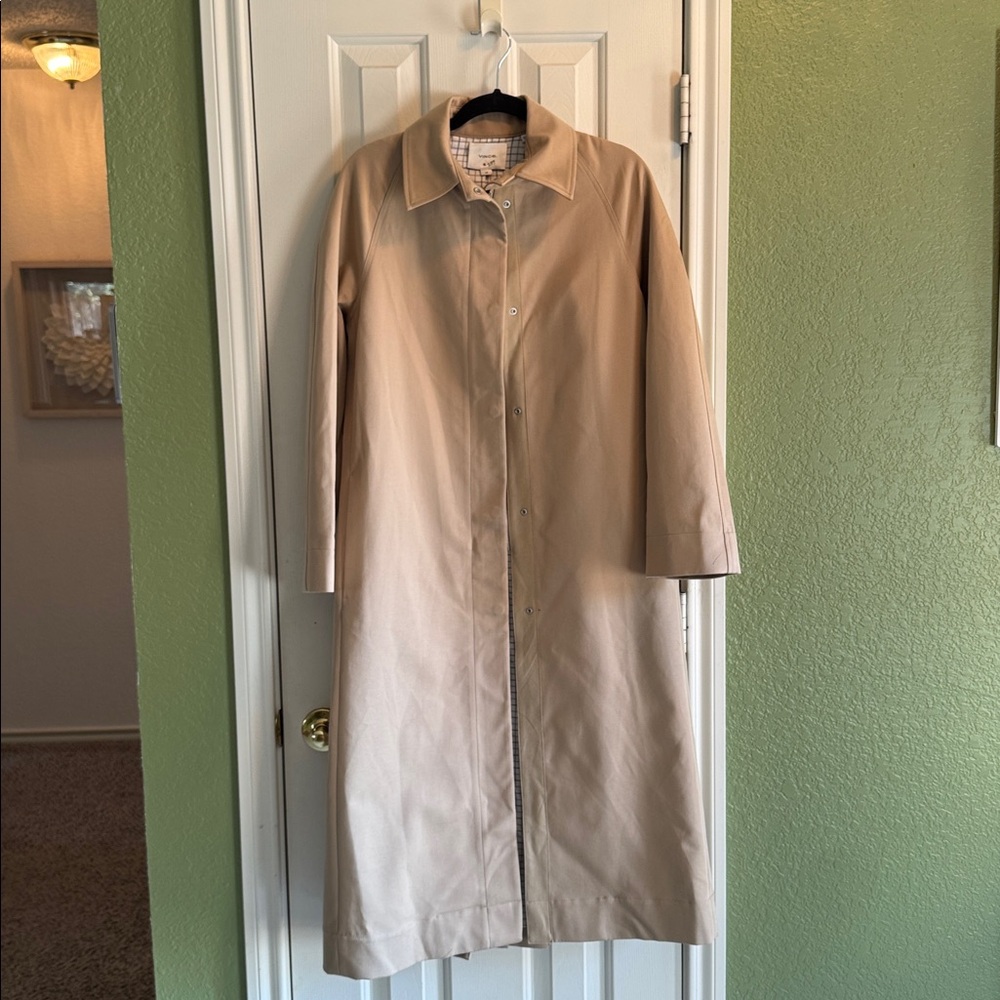 Vince Cotton Utility Trench Coat - Picture 6 of 10